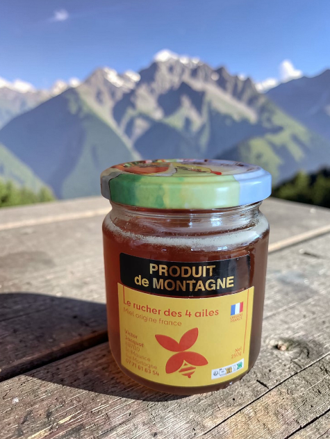 Miel de Montagne des Vosges – Pot de 250 g