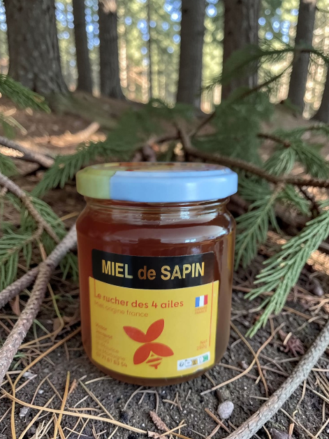 Miel de Sapin des Vosges – Pot 250 g