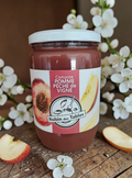 Compote de pomme et pêche de vigne 600gr Bio